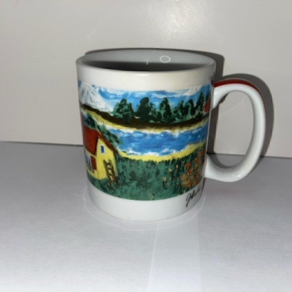 Mor Mor’s Art for Eddie Bauer Home Sweet Home Coffee Mug 14 oz